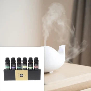 Set de 6 aceites esenciales 100% puros de grado terapéutico