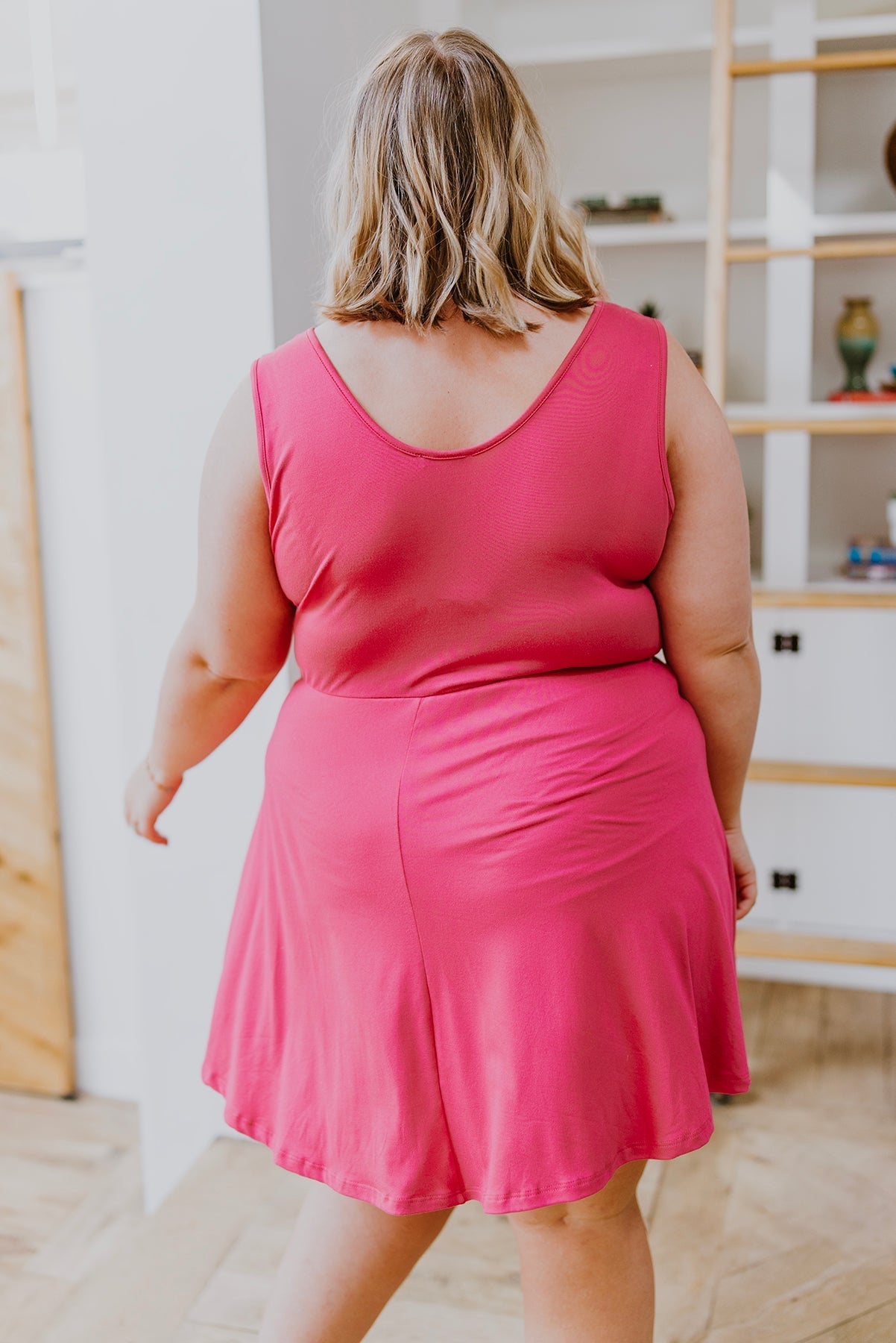 Vestido Skort Sin Mangas Think Pink