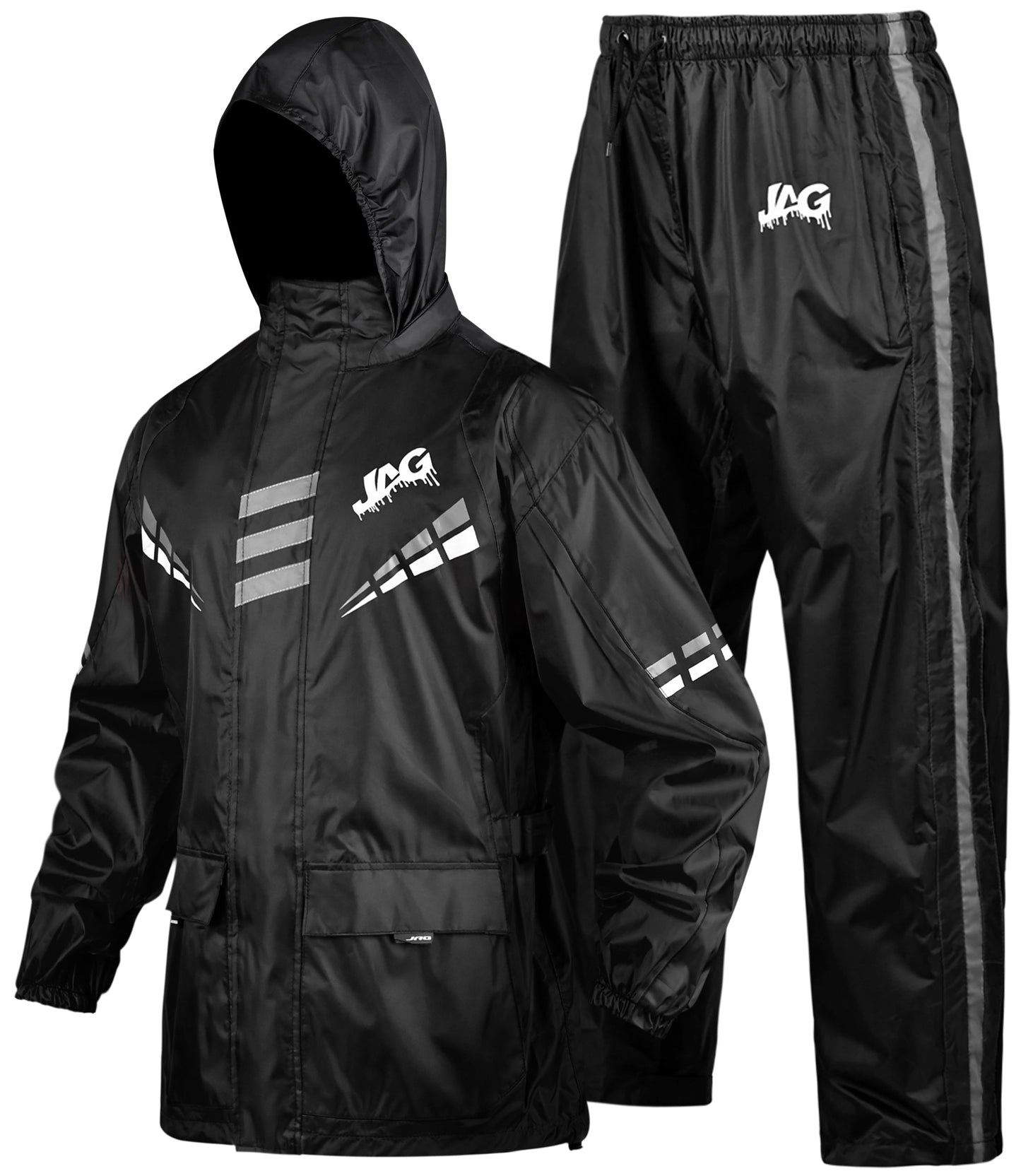 Traje de lluvia unisex JAG Rainmaster (Negro)