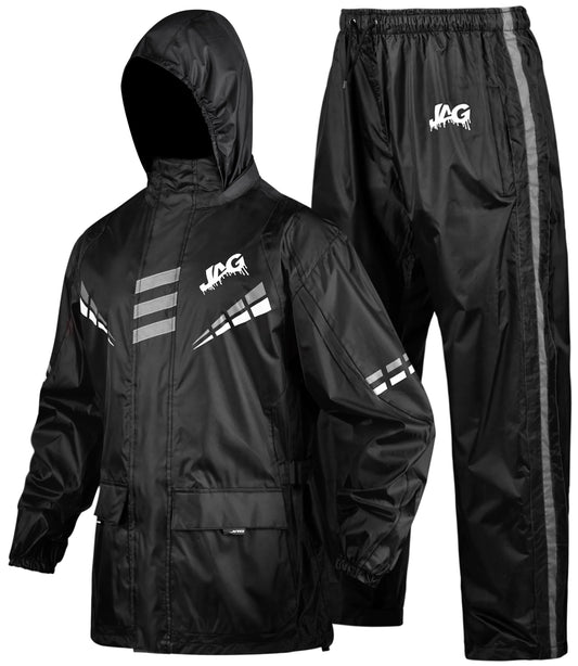 Traje de lluvia unisex JAG Rainmaster (Negro)