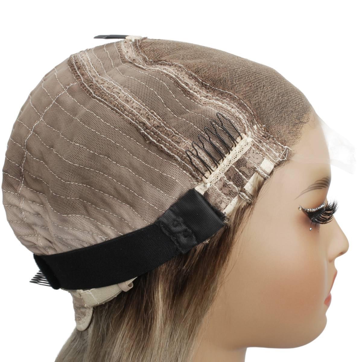 Peluca con cierre Tiffany Glueless 5x5 HD Lace, cabello 100% humano, teñida profesionalmente