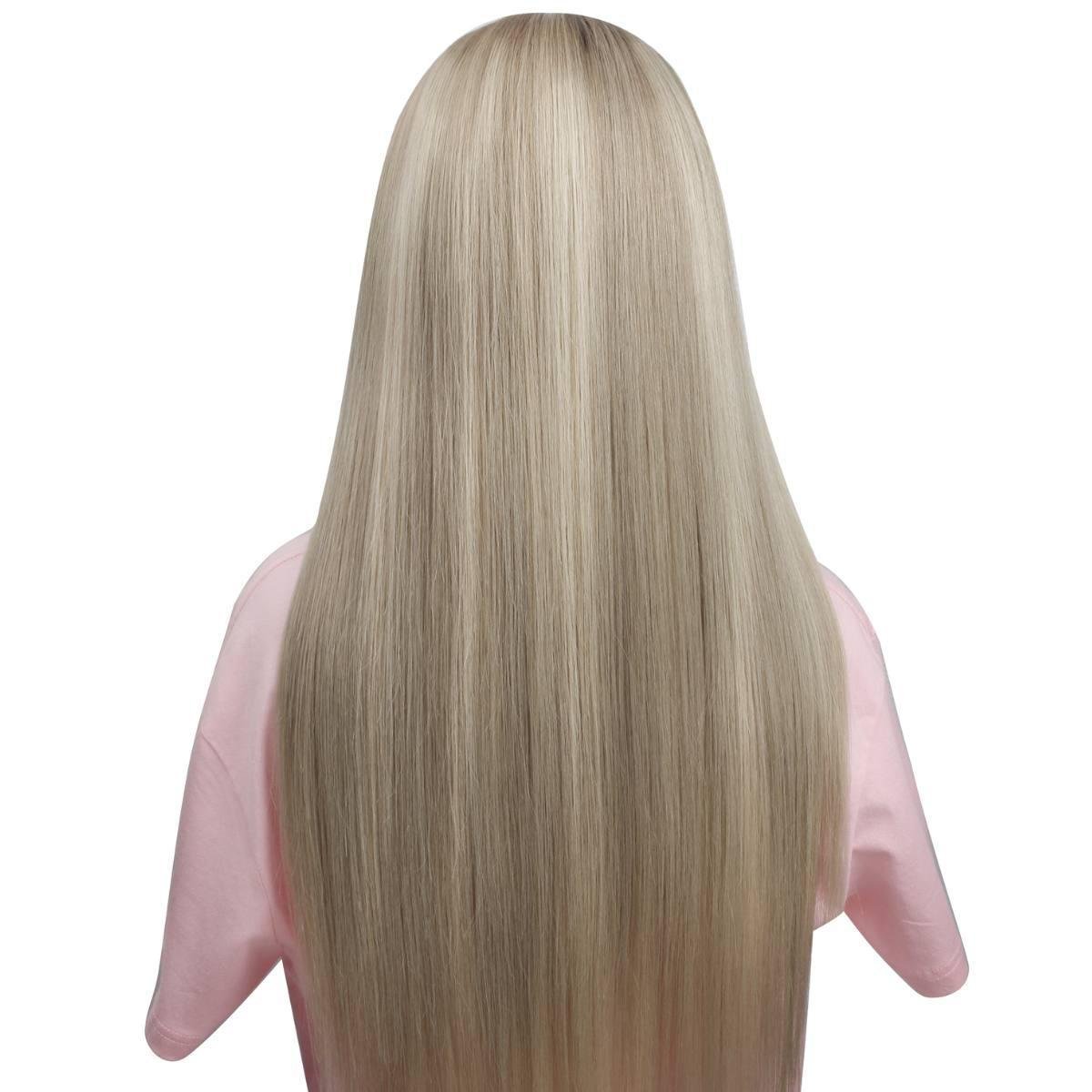 Peluca con cierre Tiffany Glueless 5x5 HD Lace, cabello 100% humano, teñida profesionalmente
