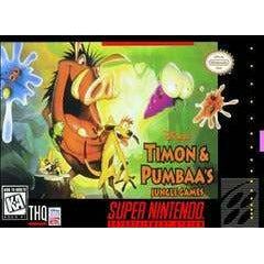 Timon Y Pumbaa Jungle Games - Super Nintendo - (SUELTO)