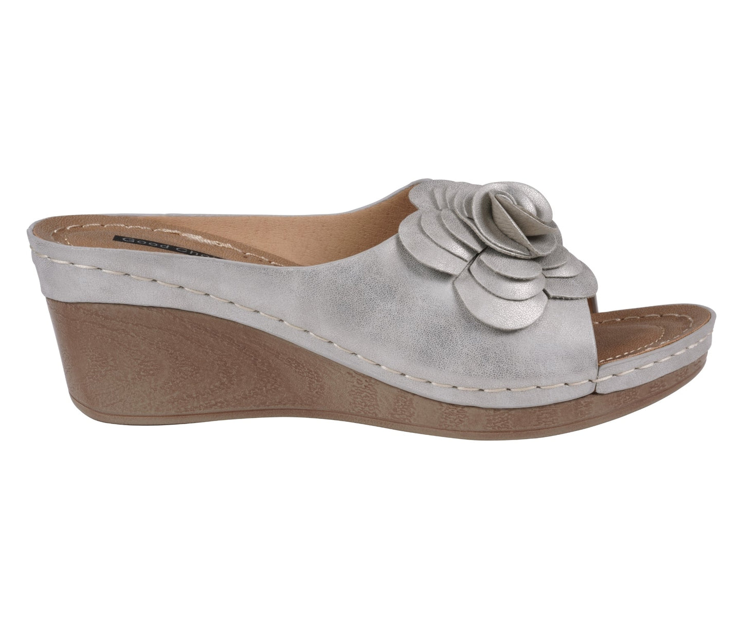 Women's Tokyo Silver Wedge Sandals