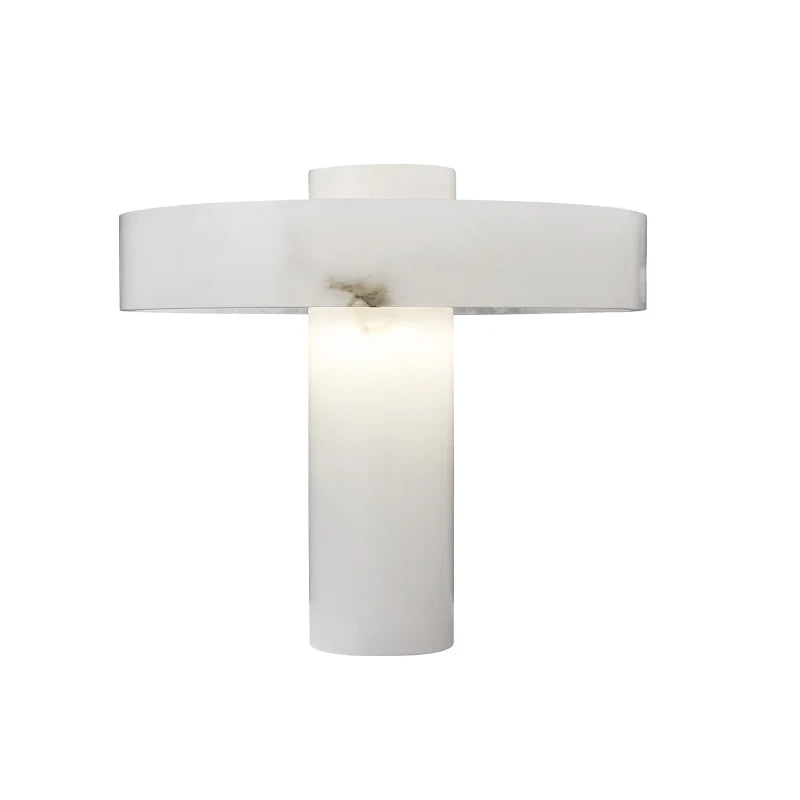 Lámpara de mesa Tramonto de alabastro