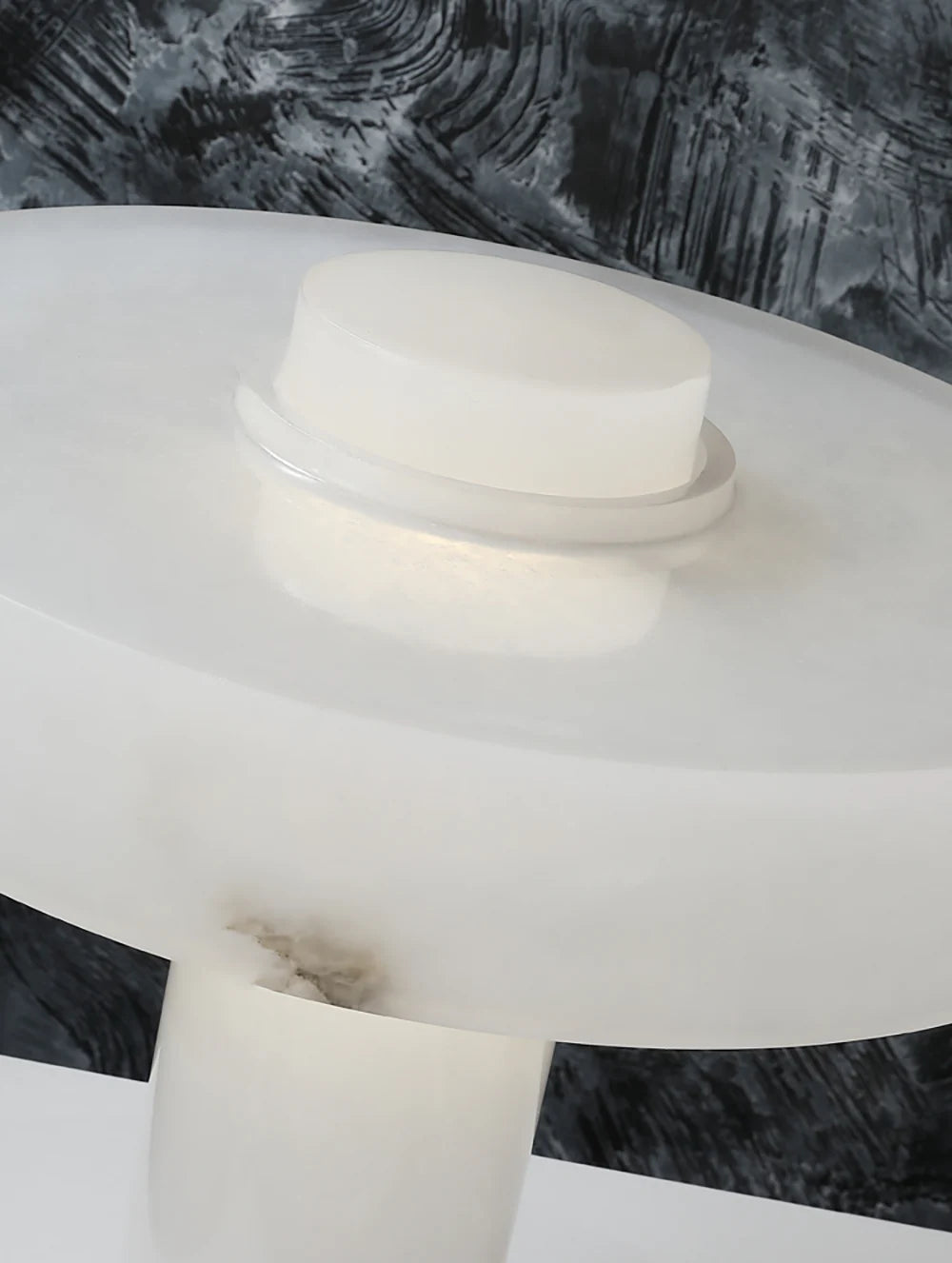 Lámpara de mesa Tramonto de alabastro
