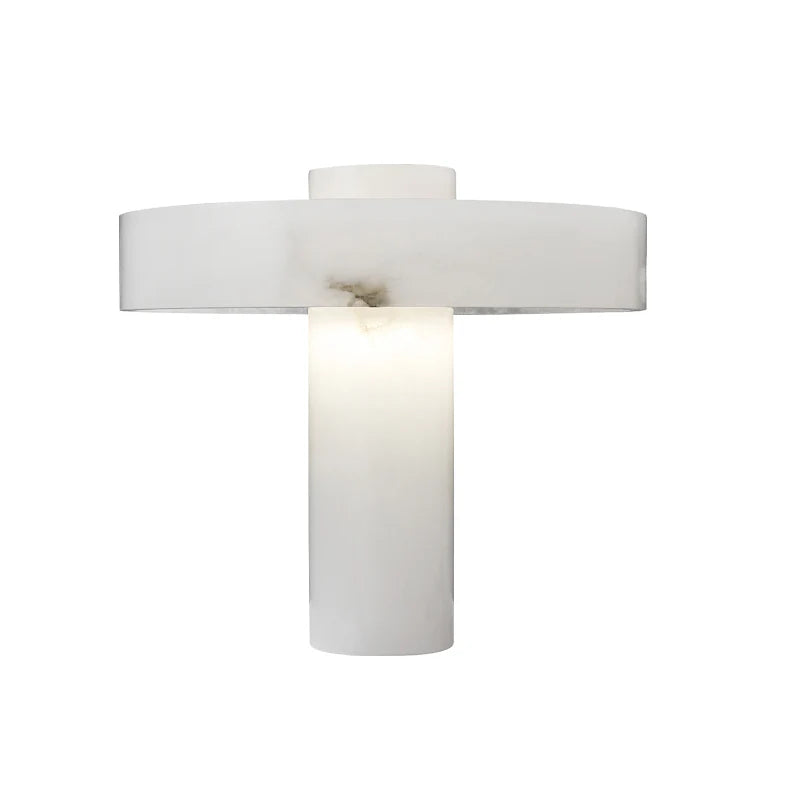 Lámpara de mesa Tramonto de alabastro