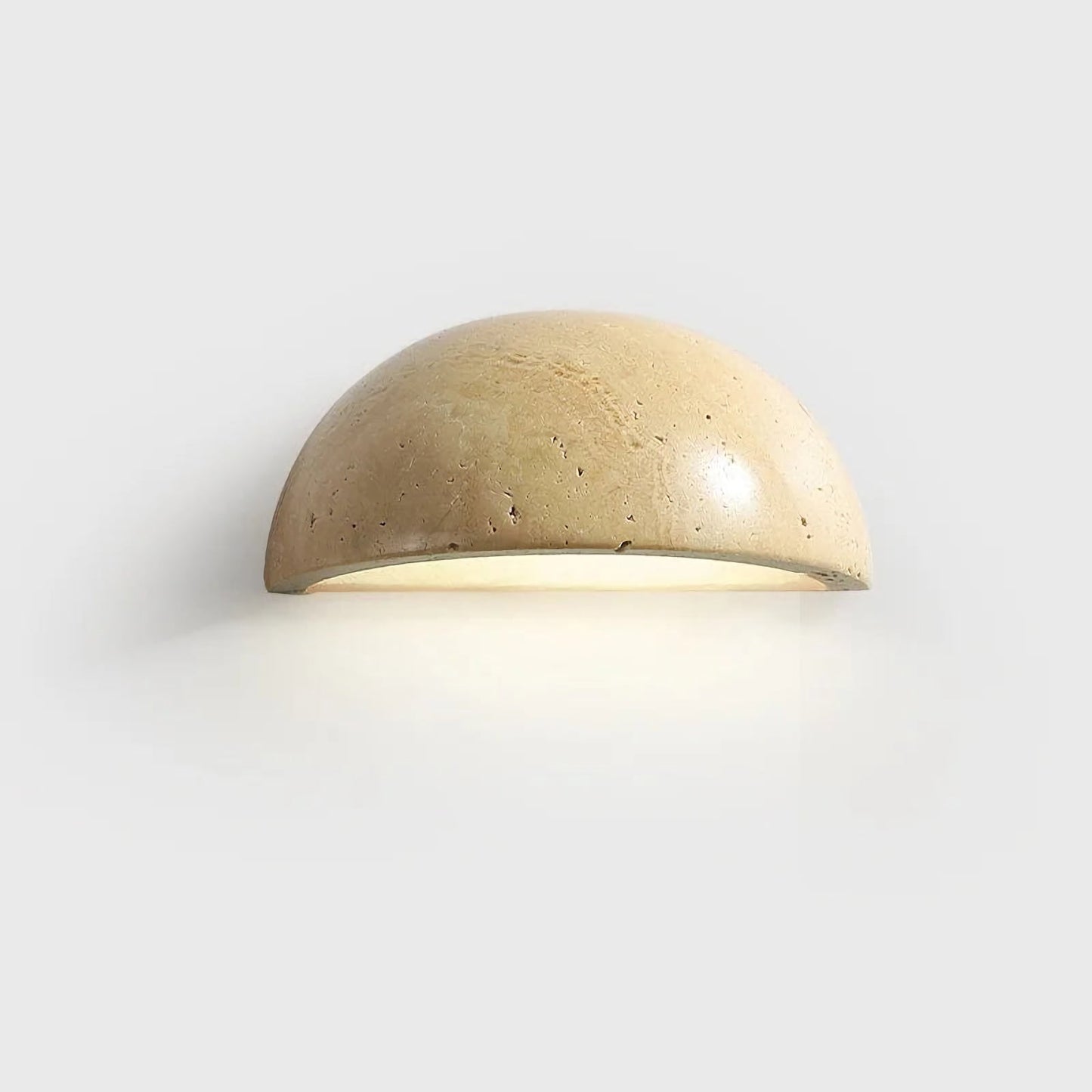 Lámpara de Pared Artística de Travertino