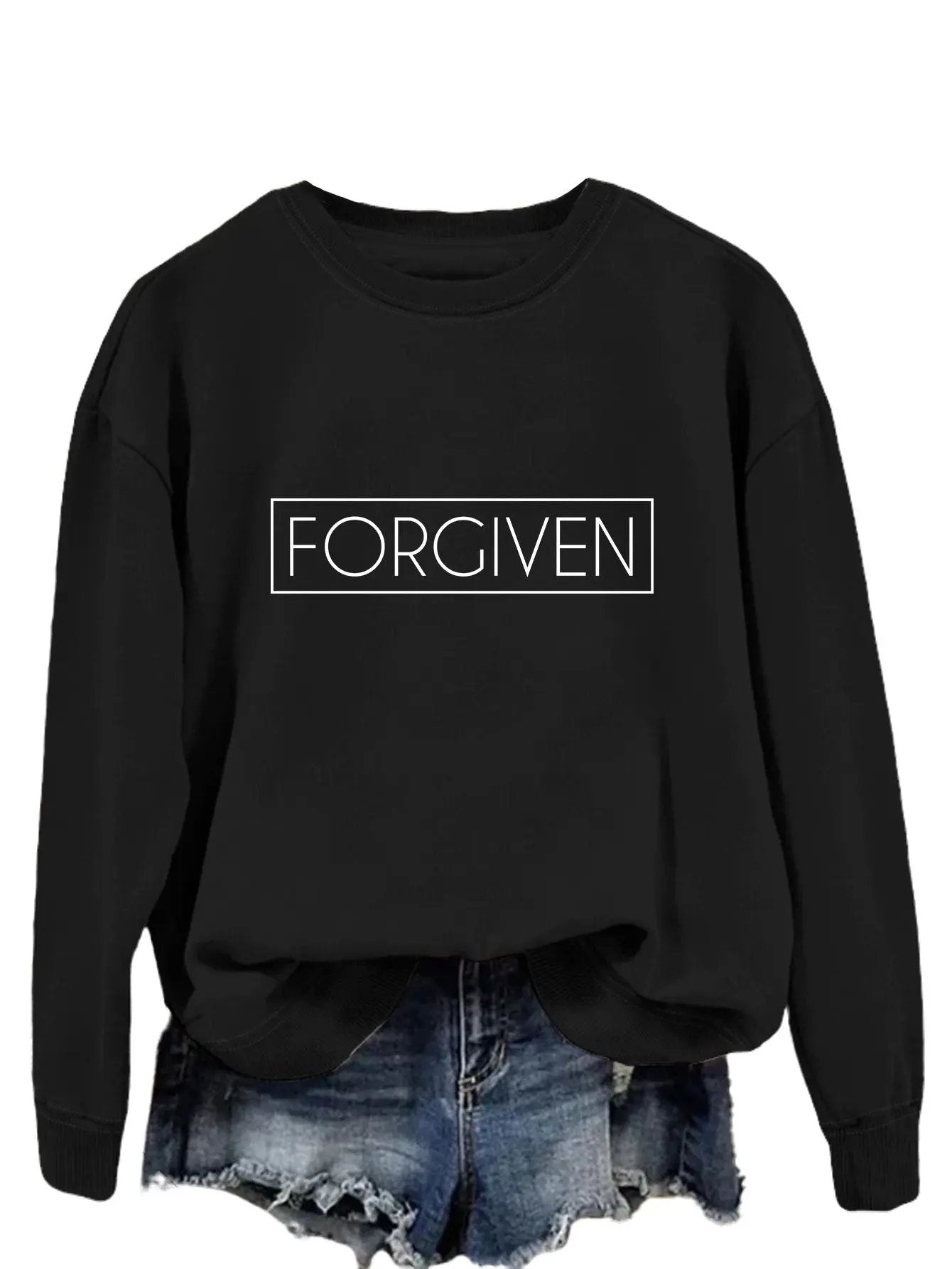 Trendy Tops Loose Long Sleeve Sweatershirt