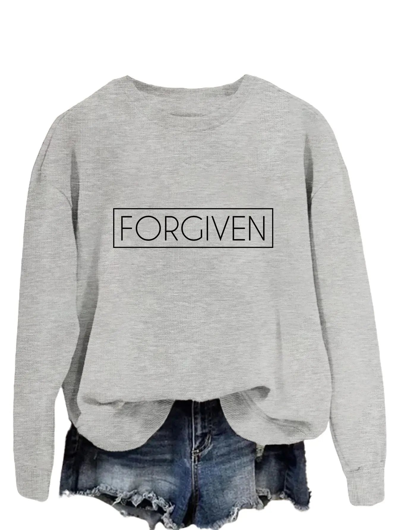 Trendy Tops Loose Long Sleeve Sweatershirt