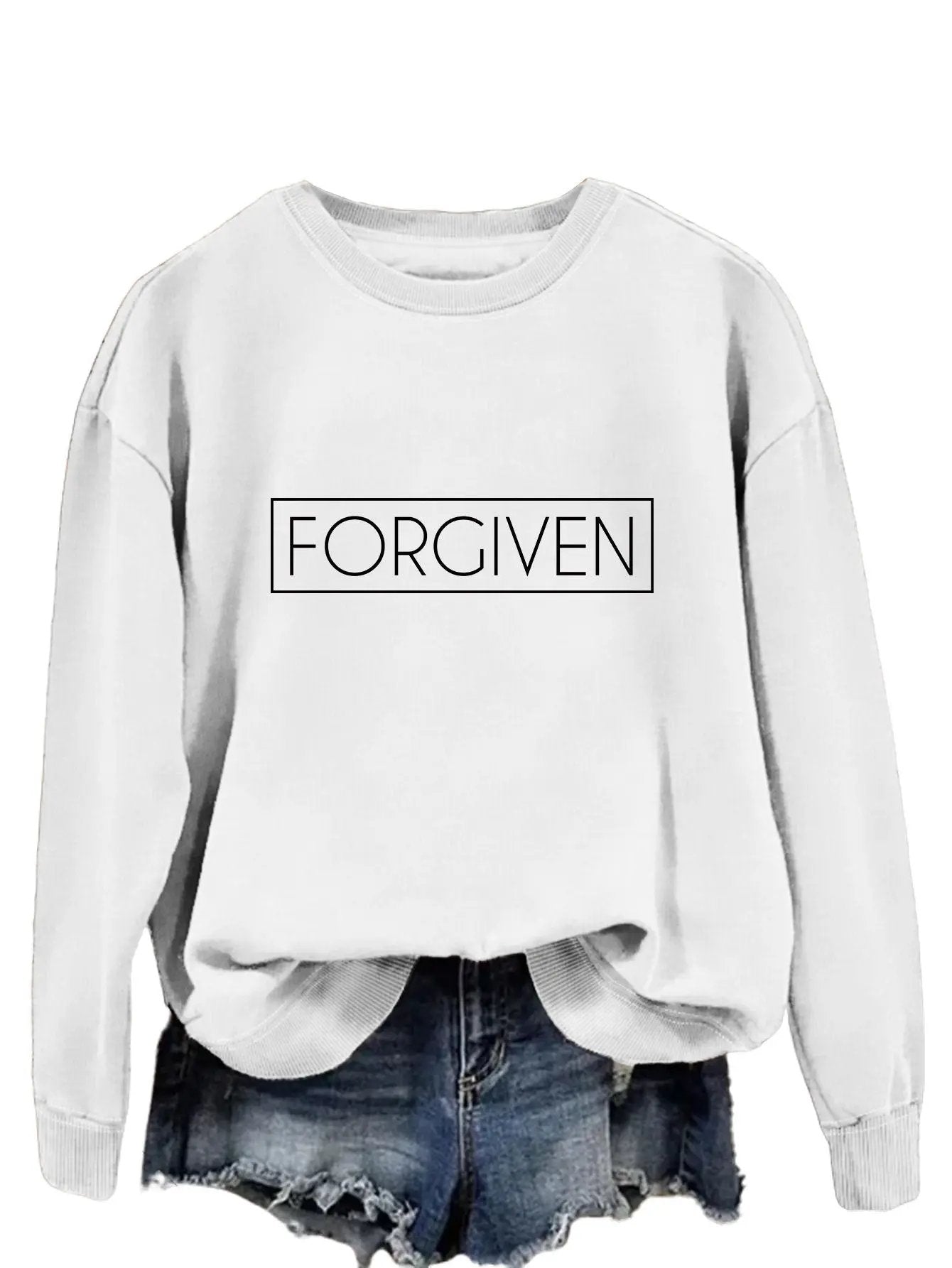 Trendy Tops Loose Long Sleeve Sweatershirt