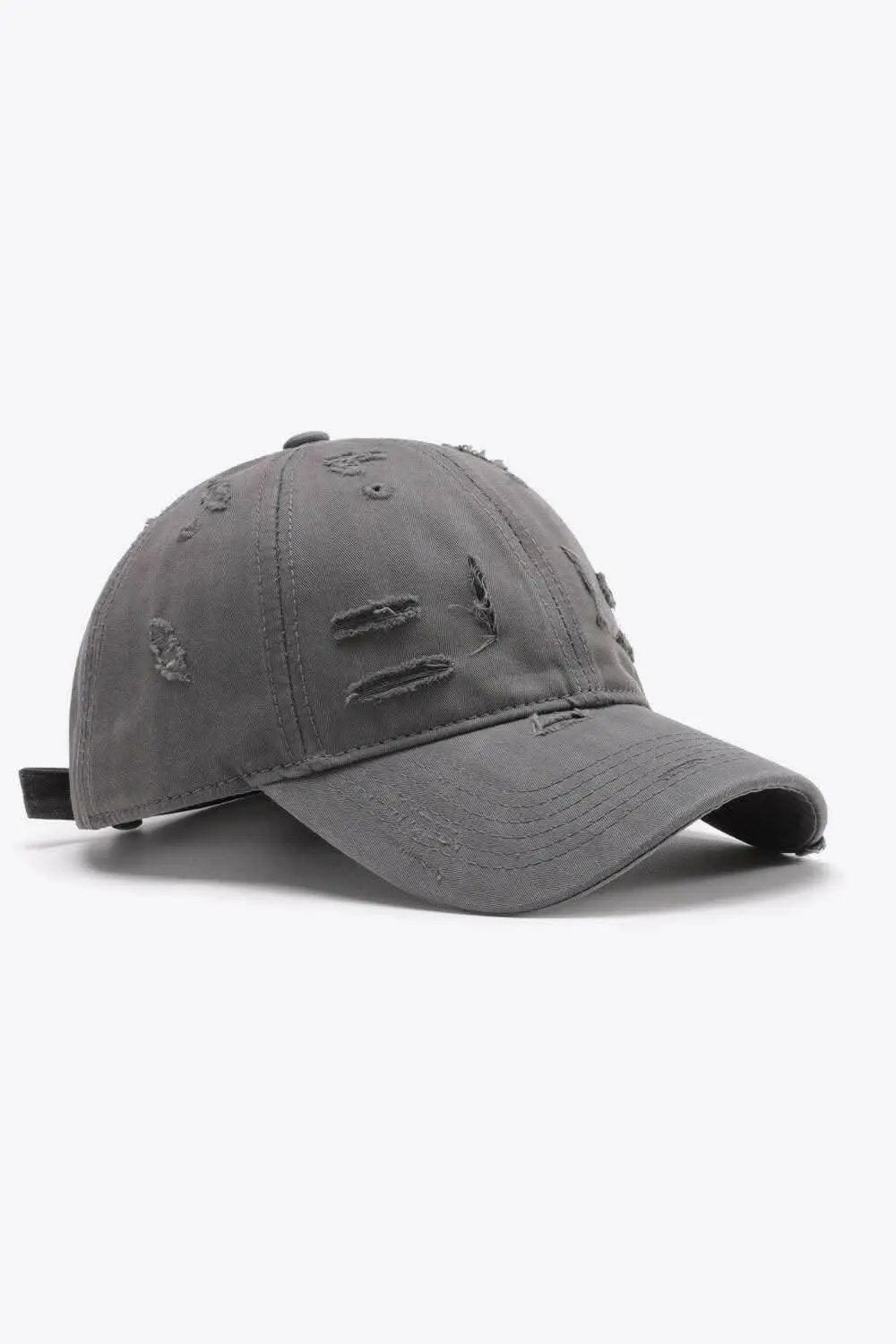 Gorra de béisbol desgastada Trendsi de algodón ajustable — Estilo vintage