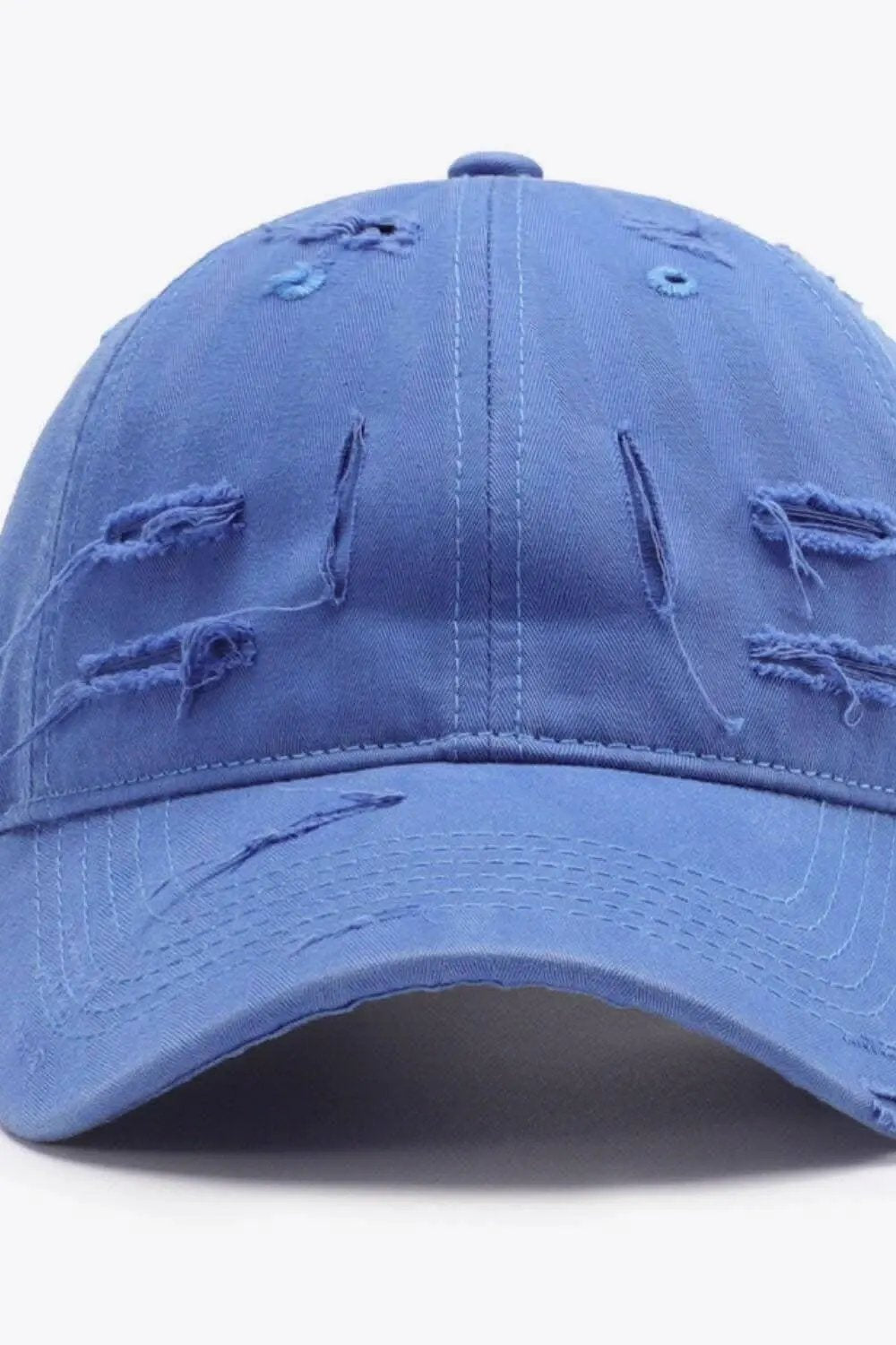 Gorra de béisbol desgastada Trendsi de algodón ajustable — Estilo vintage
