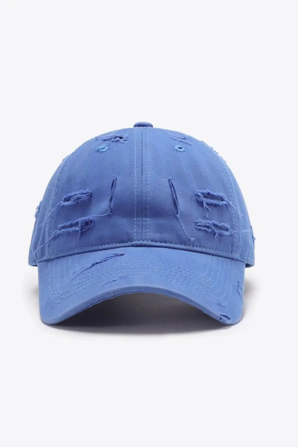 Gorra de béisbol desgastada Trendsi de algodón ajustable — Estilo vintage