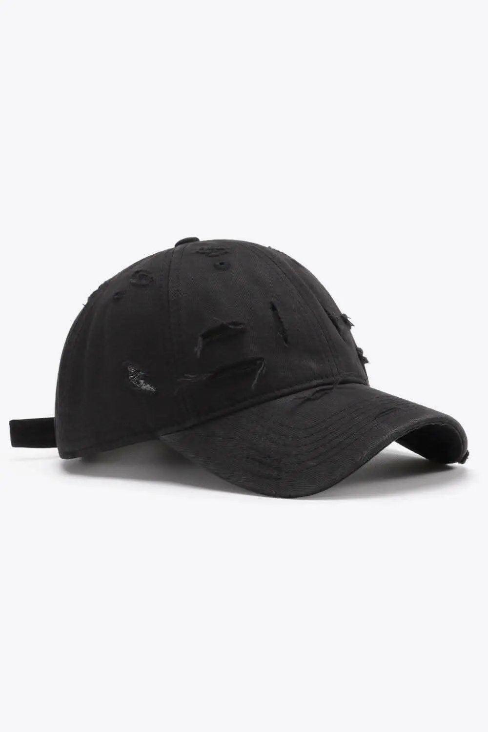 Gorra de béisbol desgastada Trendsi de algodón ajustable — Estilo vintage