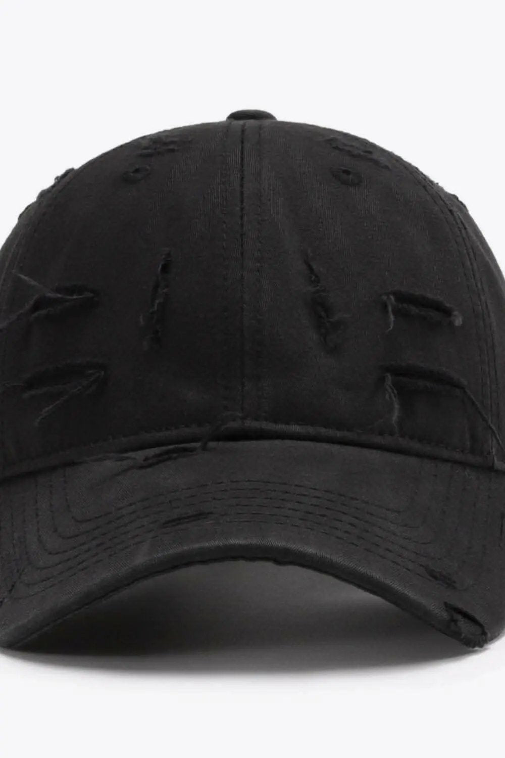 Gorra de béisbol desgastada Trendsi de algodón ajustable — Estilo vintage