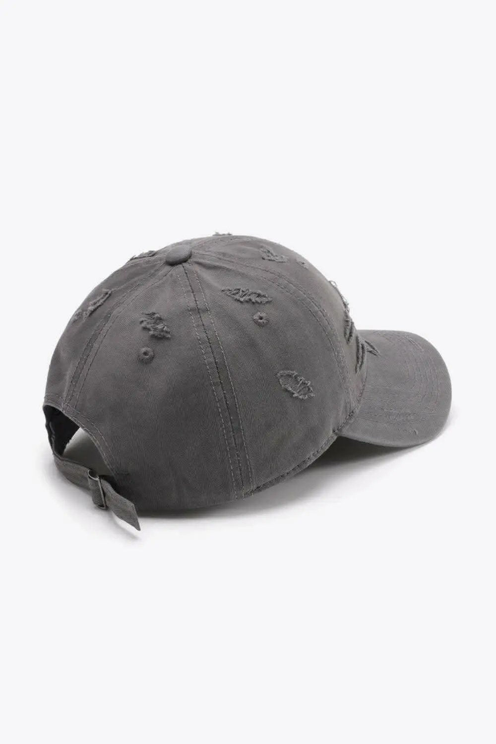 Gorra de béisbol desgastada Trendsi de algodón ajustable — Estilo vintage