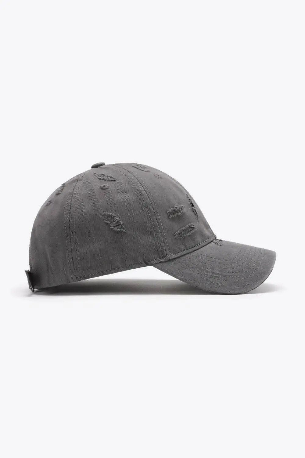 Gorra de béisbol desgastada Trendsi de algodón ajustable — Estilo vintage