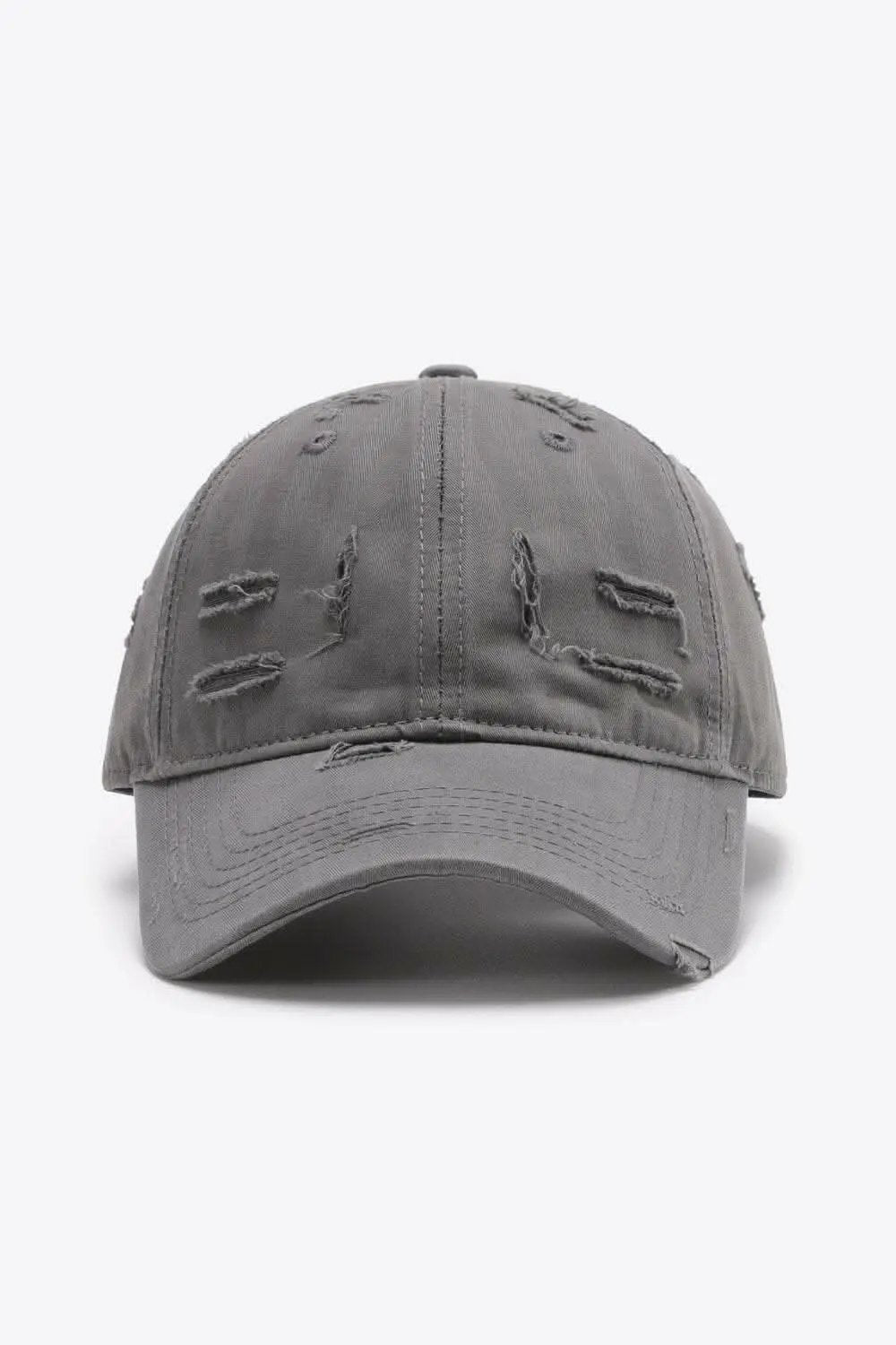 Gorra de béisbol desgastada Trendsi de algodón ajustable — Estilo vintage