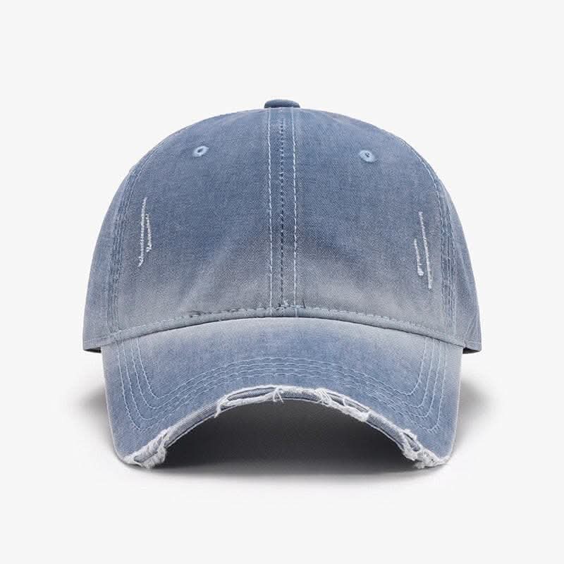 Trendsi Distressed Cotton Cap Shoes — Trendy Footwear