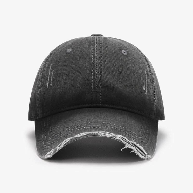 Trendsi Distressed Cotton Cap Shoes — Trendy Footwear