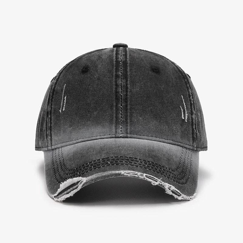 Trendsi Distressed Cotton Cap Shoes — Trendy Footwear