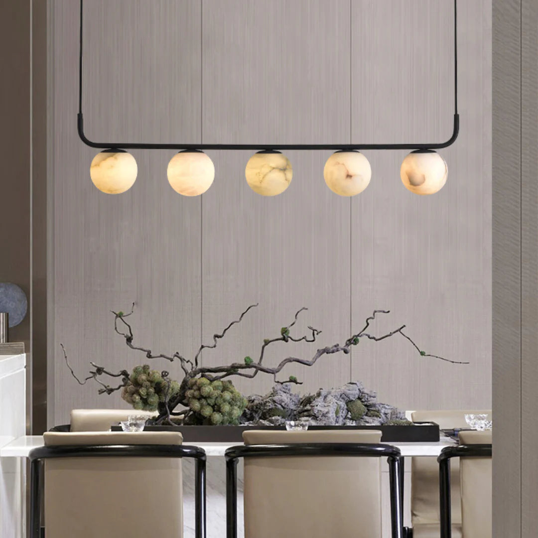 Lámpara colgante Tribeca Alabaster