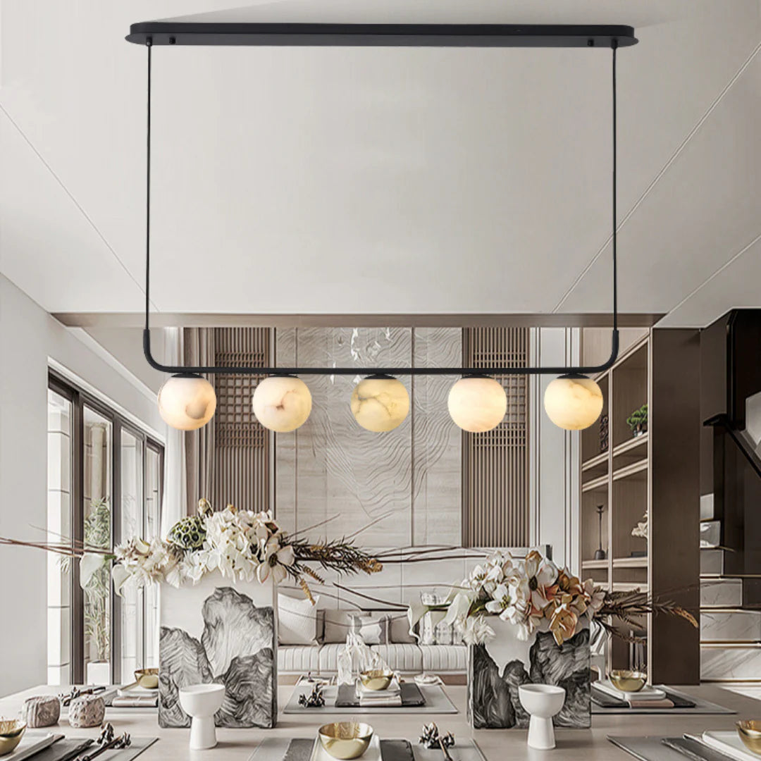 Lámpara colgante Tribeca Alabaster