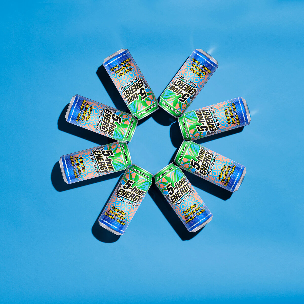 Bebida energética 5-hour ENERGY de fuerza extra con sabor a explosión tropical, paquete de 12 unidades