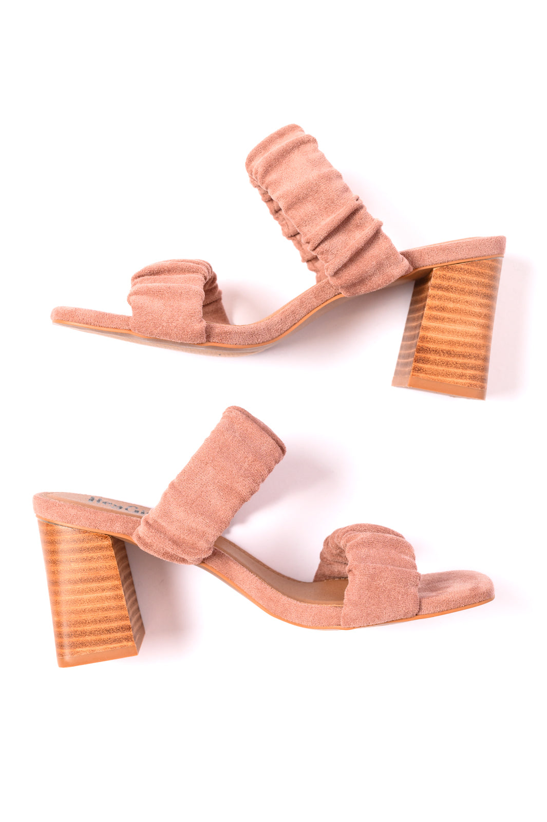 Tacones Tropic Like it's Hot de ante color rubor