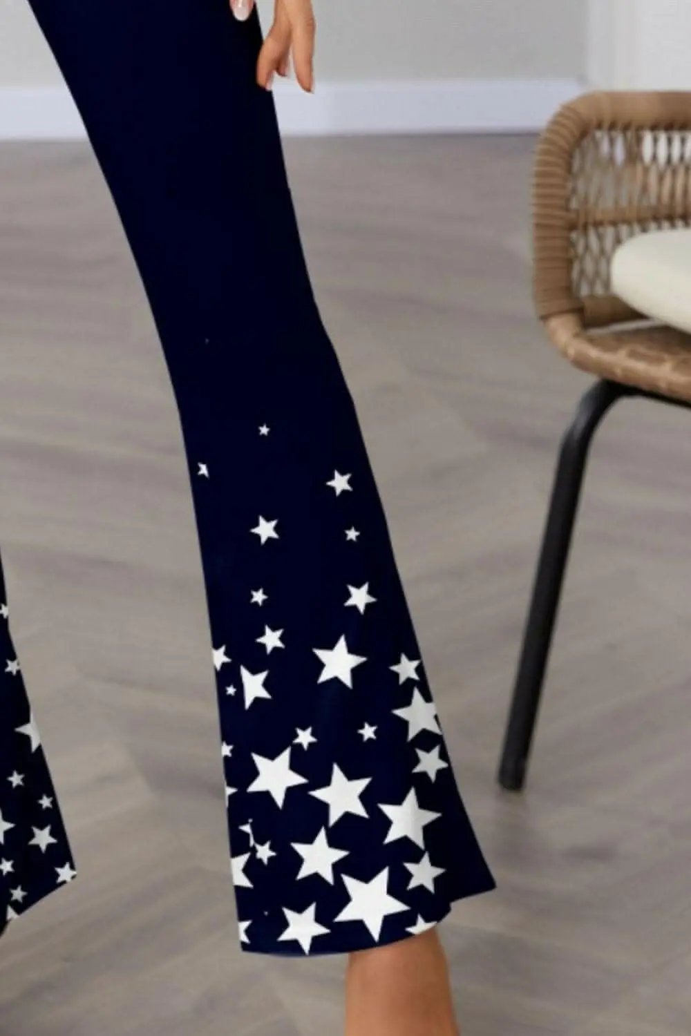 Trendsi just arrived - Twinkle flared elastic pants
