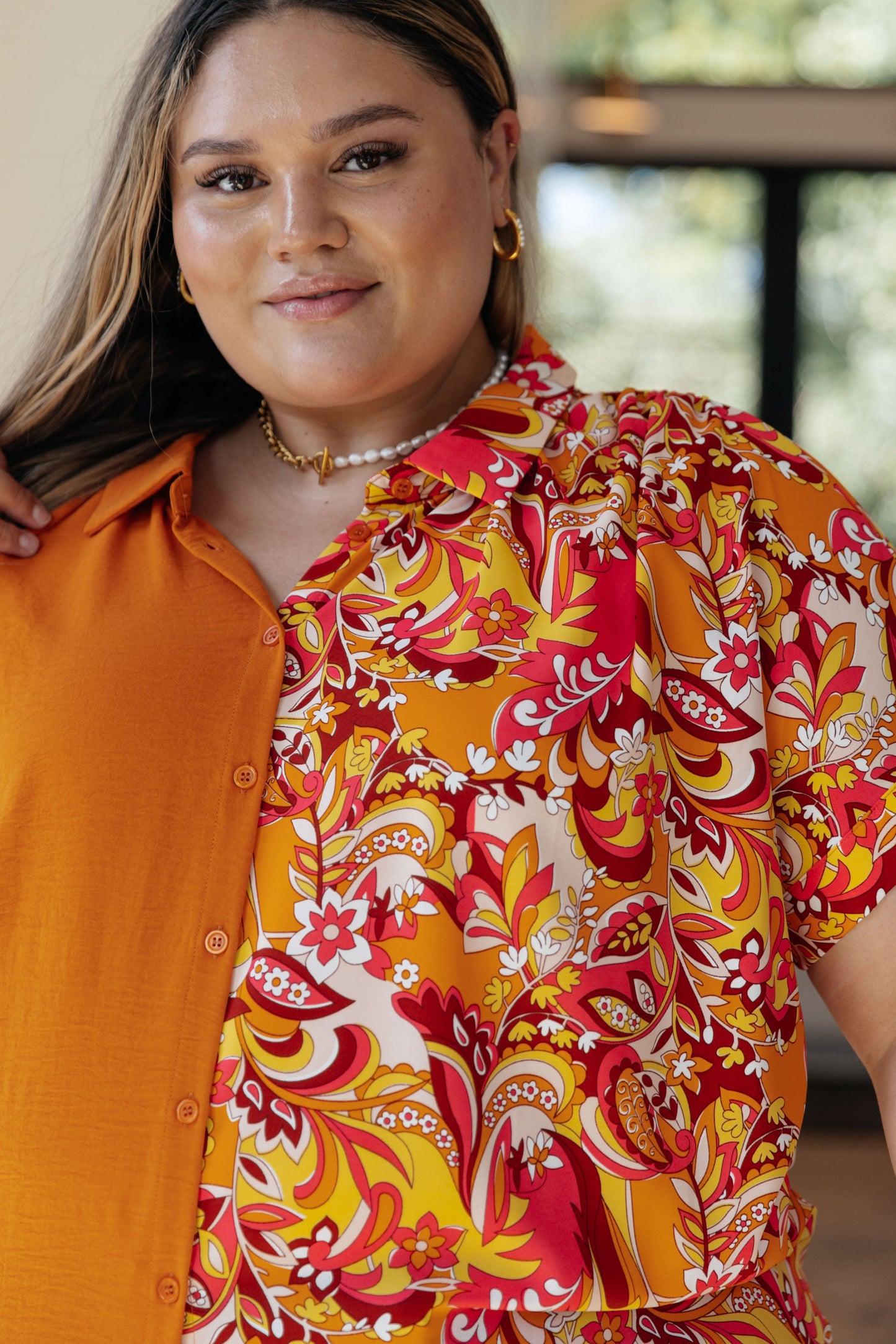 Blusa Dos Caras de la Historia