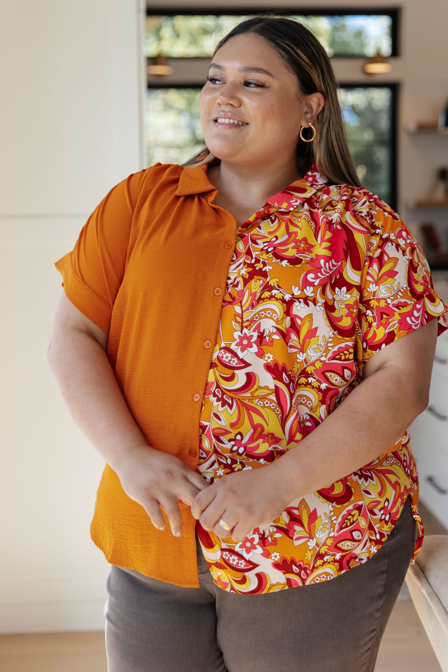 Blusa Dos Caras de la Historia
