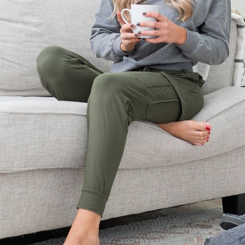Pantalón deportivo ultrasuave con bolsillo tipo cargo