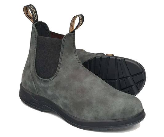 Blundstone 2055 BOTAS CHELSEA TODO TERRENO PARA MUJER - NEGRO RÚSTICO