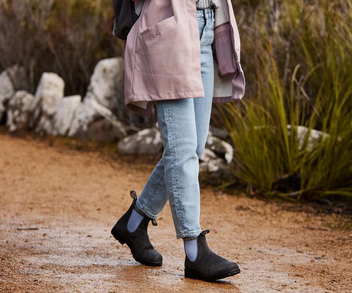 Botas de ante Blundstone 2209 Originals para mujer - GRIS ACERO