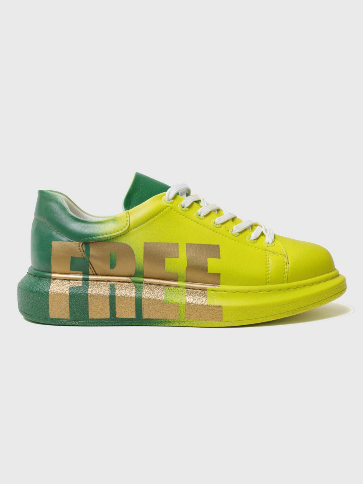 Women's Genova "FREE" Yellow/Green
