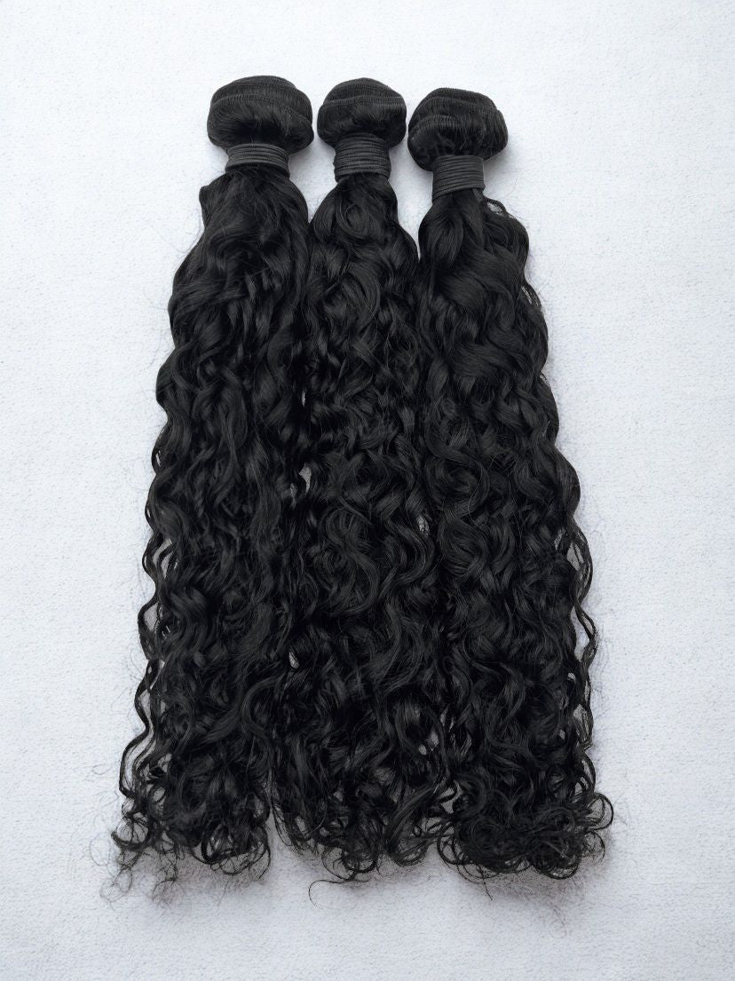 Paquete de ondas naturales con trama