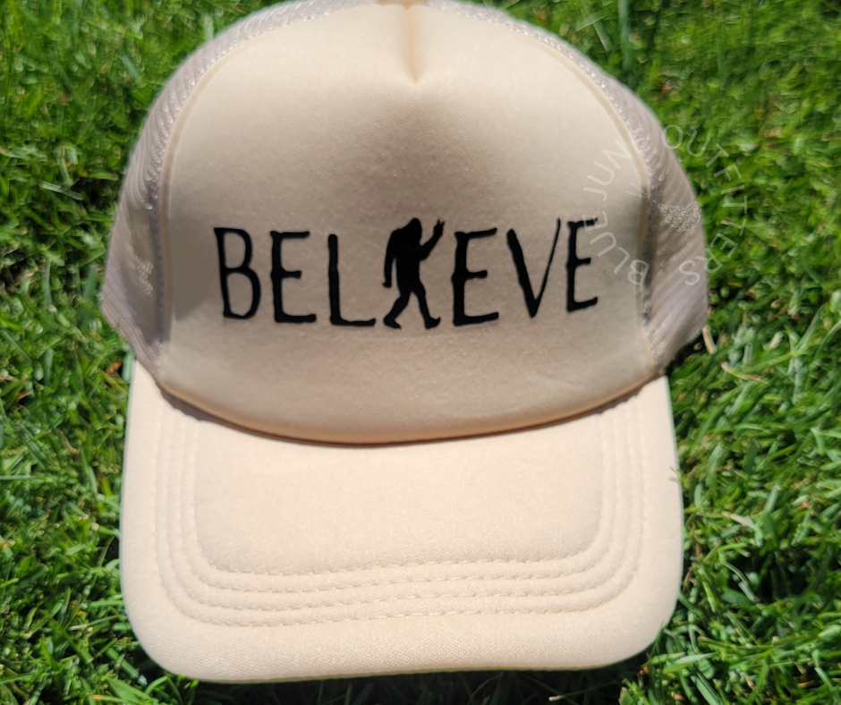 Believe Bigfoot PNW Trucker Hat