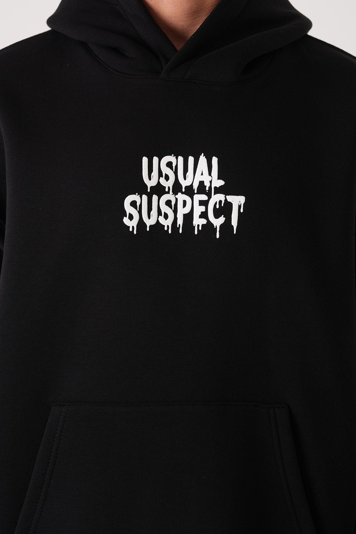 Sudadera con capucha gráfica "Sospechosos Habituales" - Sudadera oversize unisex