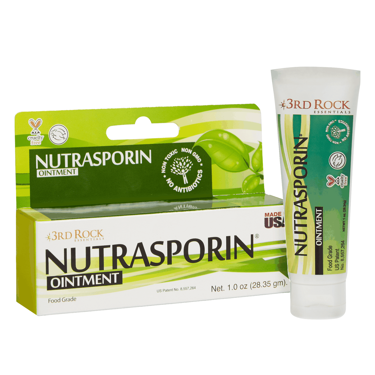 Nutrasporin® - Pomada antiséptica de primeros auxilios totalmente natural, gel de plata de 100 ppm