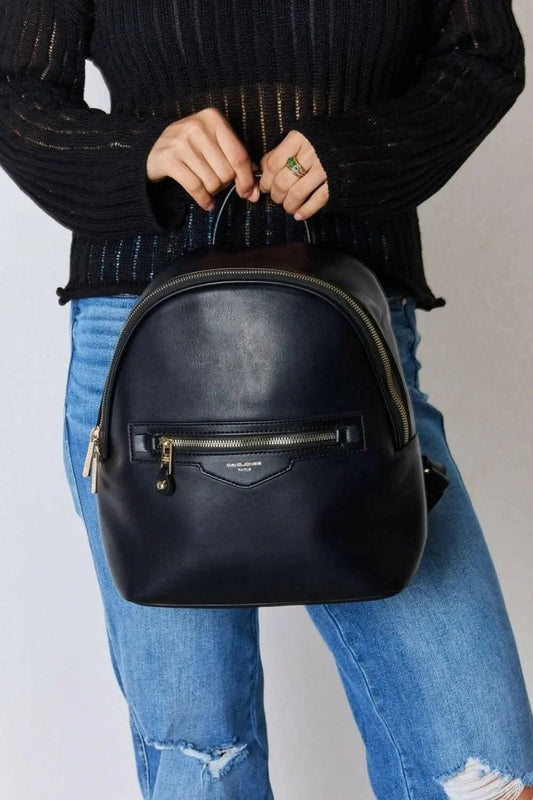 Trendsi Laptop Backpack PU Leather — Modern Everyday Carry