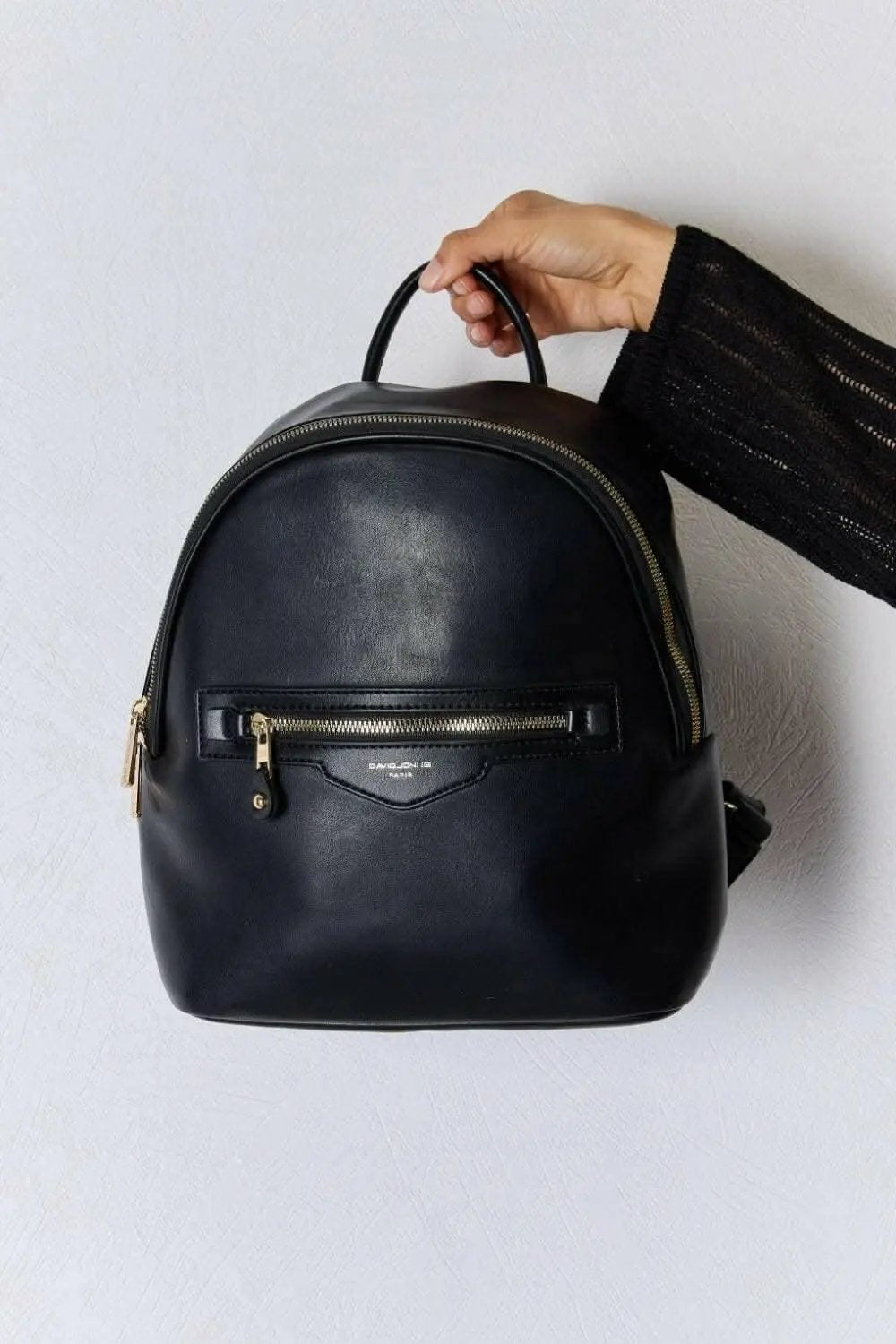 Trendsi Laptop Backpack PU Leather — Modern Everyday Carry
