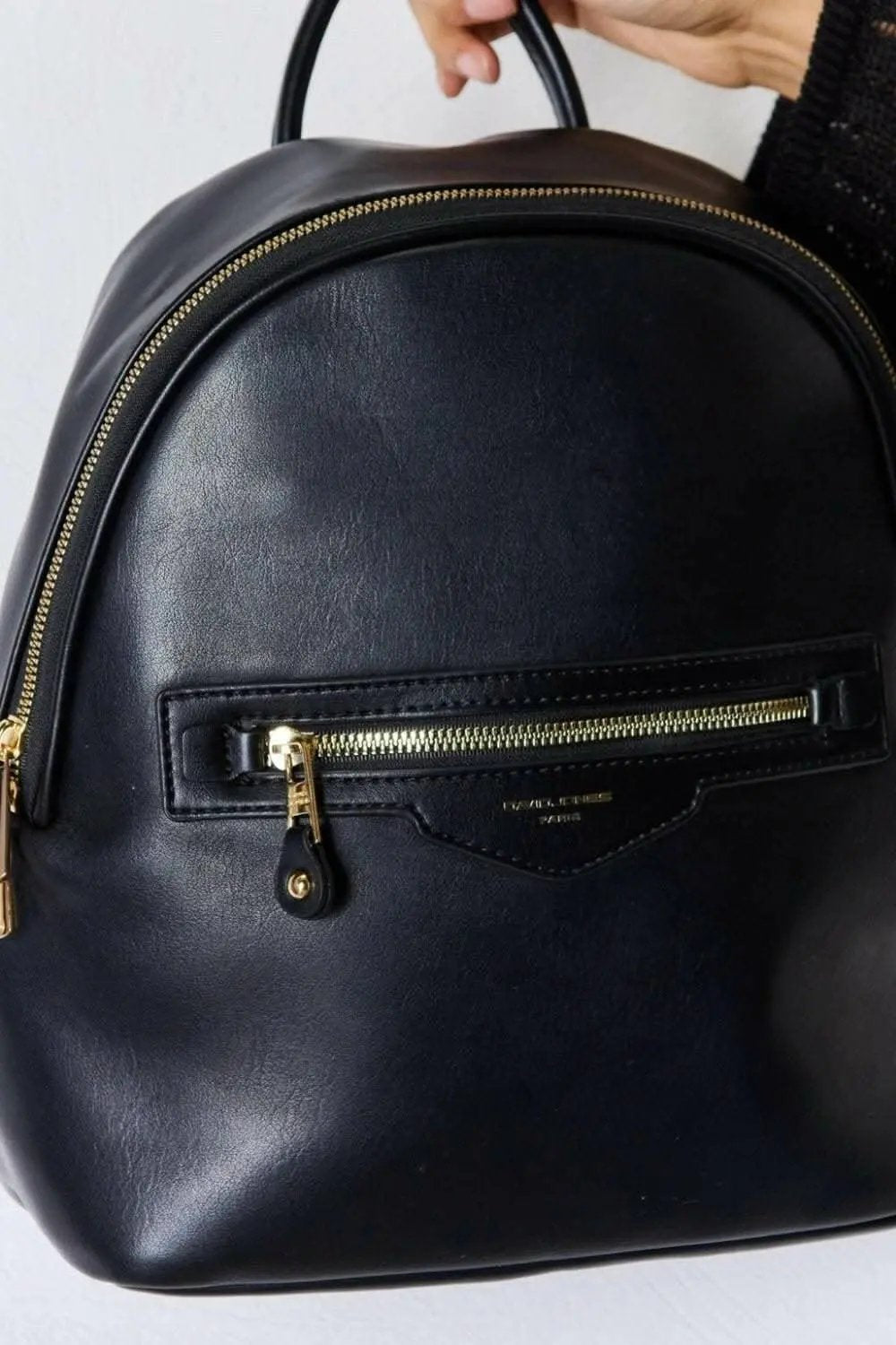 Trendsi Laptop Backpack PU Leather — Modern Everyday Carry