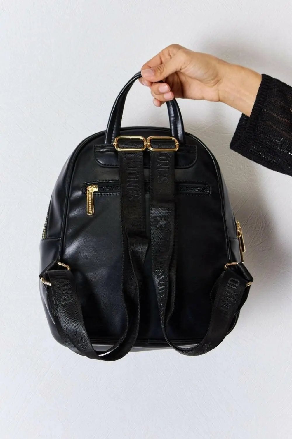 Trendsi Laptop Backpack PU Leather — Modern Everyday Carry