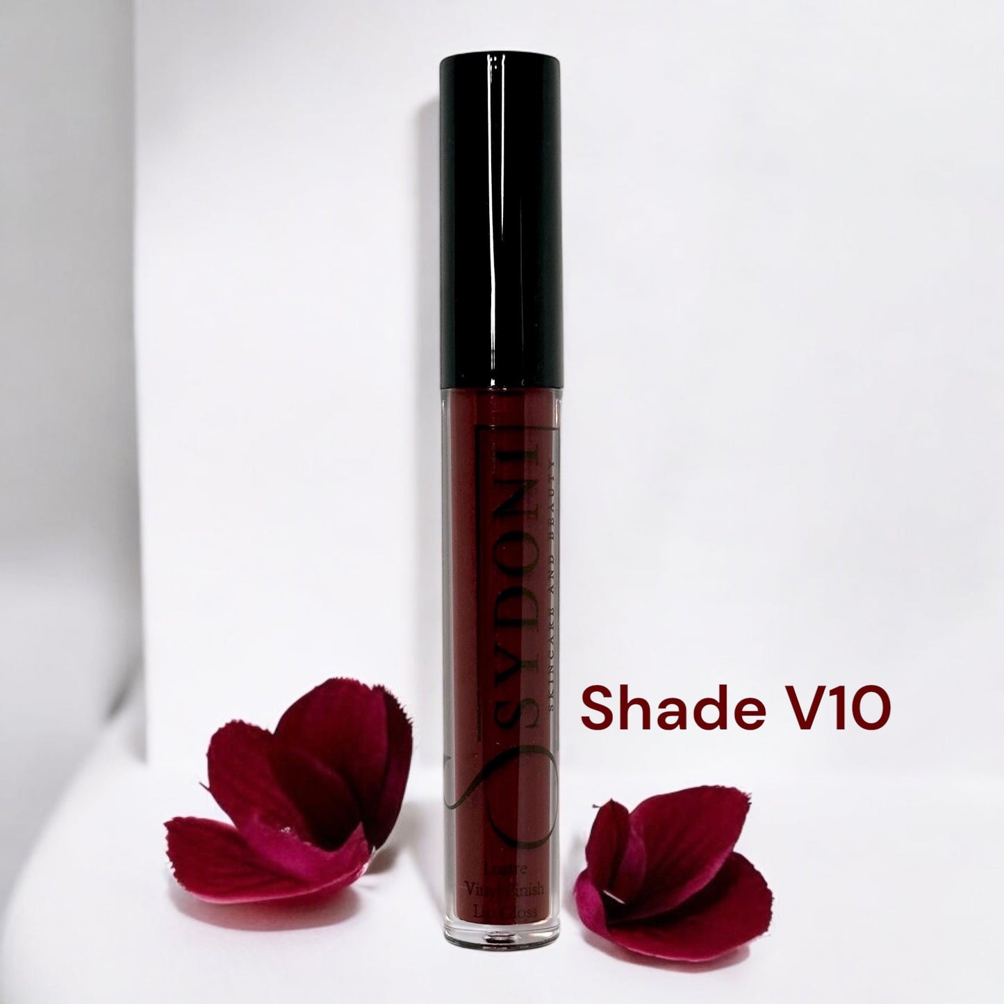 SHADE V10 LUSTRE VINYL FINISH LIPGLOSS - Deep Rich Plum