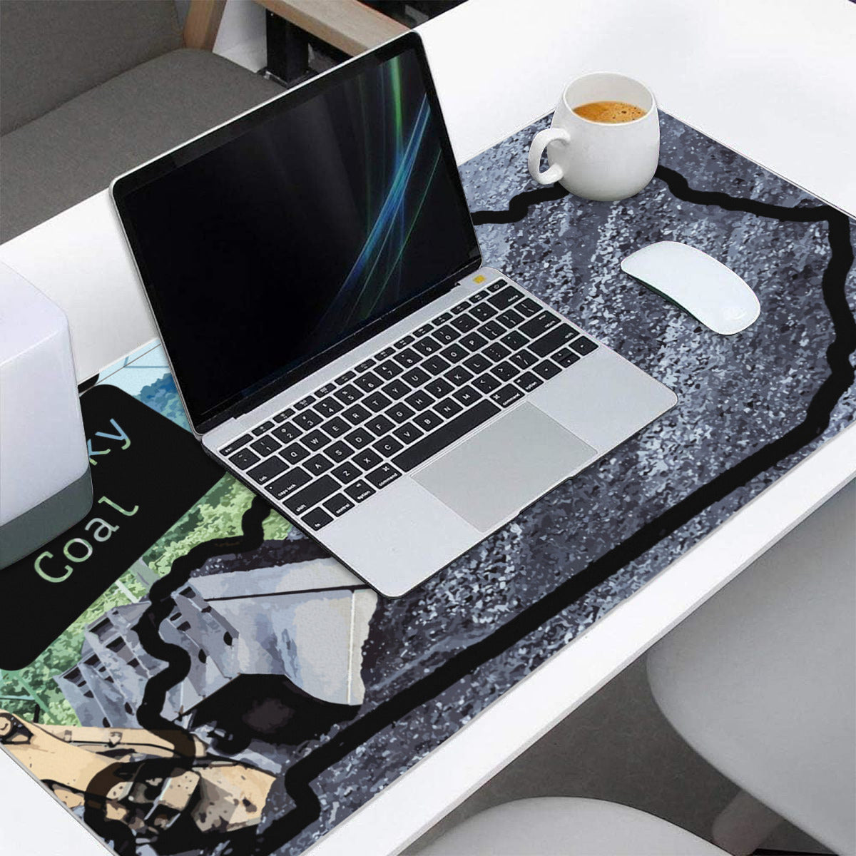 Kentucky Coal Industry Mousepad and Desk Mat - available in 2 sizes