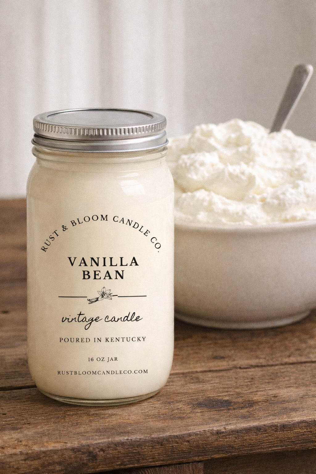 Vela de vainilla de 453 g