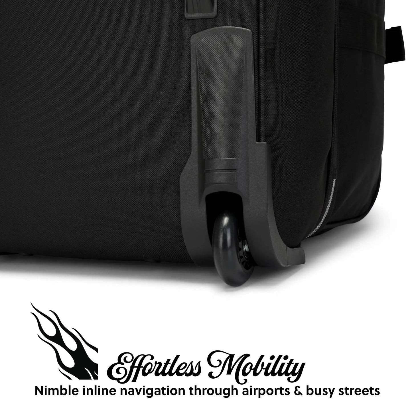 Signature Patch 20" Carry-on Rolling Duffel