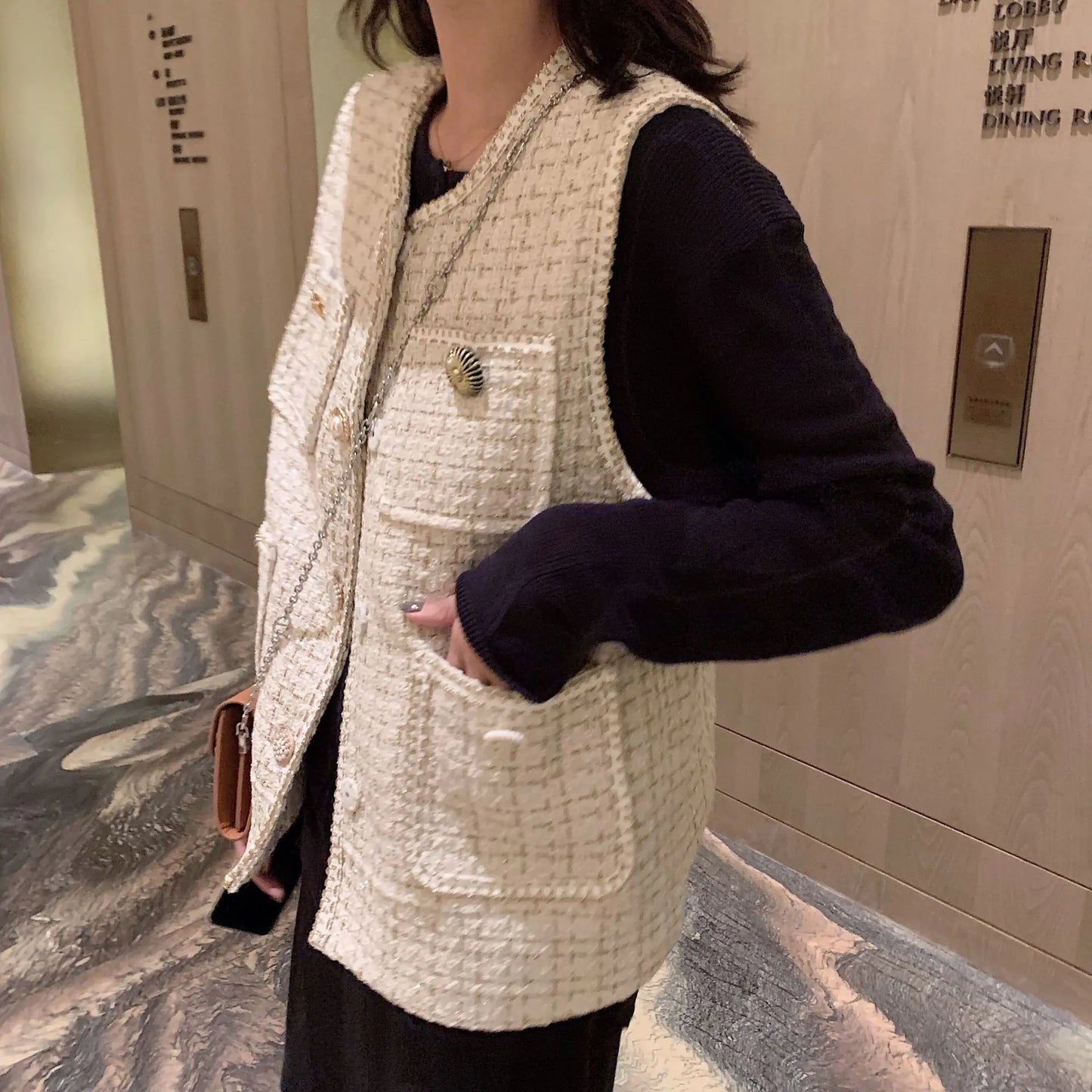 T4370 Small Chanel Style Vest